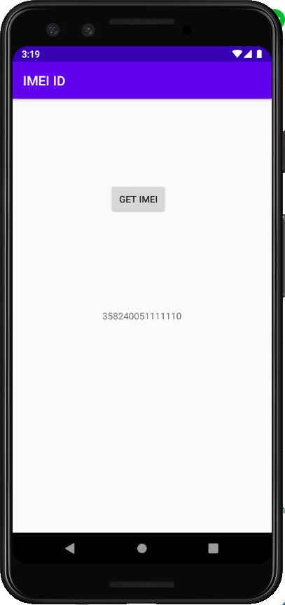How To Get Imei International Mobile Equipment Identity Number Of Your Phone Programmatically In Your Android App Programmerworld